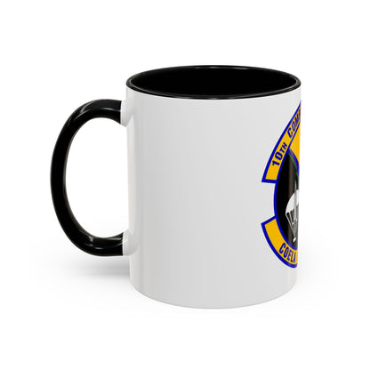 10 Combat Weather Squadron AFSOC (U.S. Air Force) Accent Coffee Mug