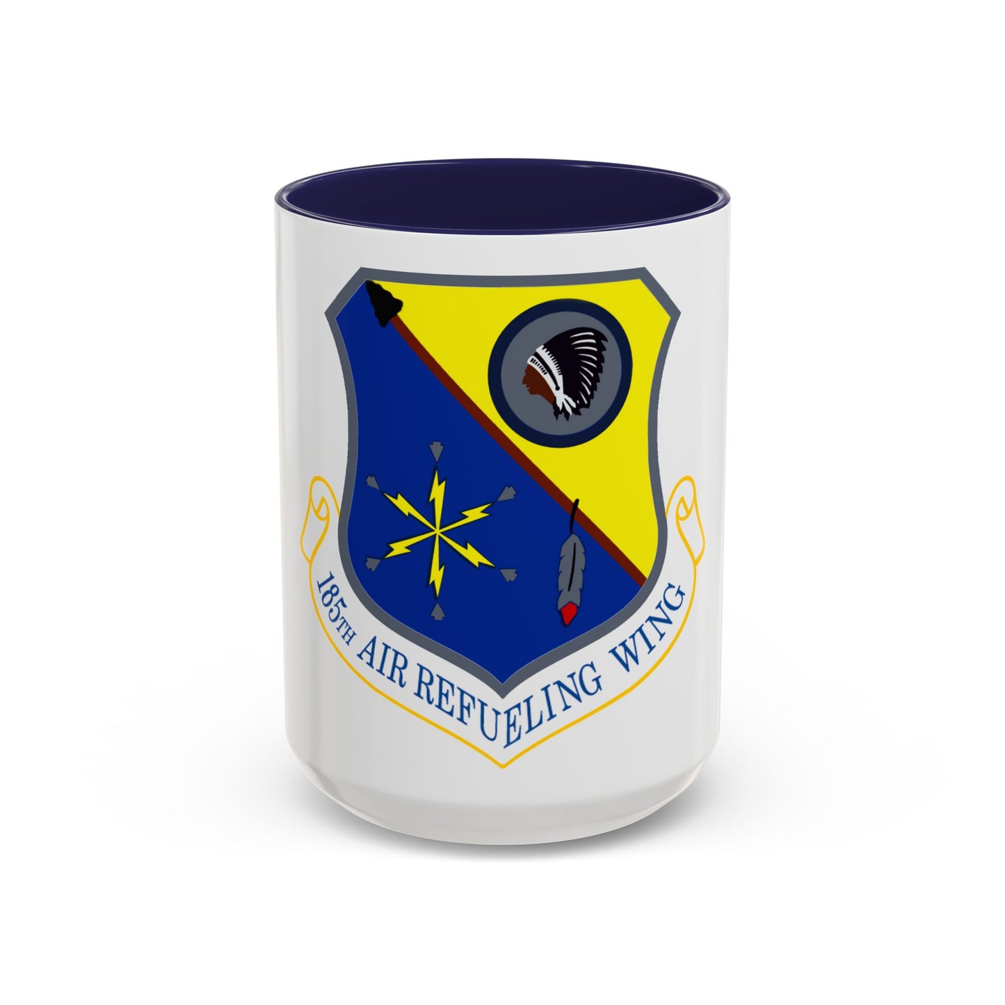 185th Air Refueling Wing (U.S. Air Force) Accent Coffee Mug