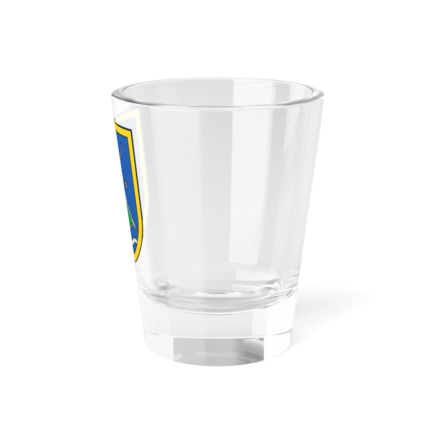 Coat of Arms of Izium 2024 (Ukraine) (Coat of Arms) Shot Glass 1.5oz