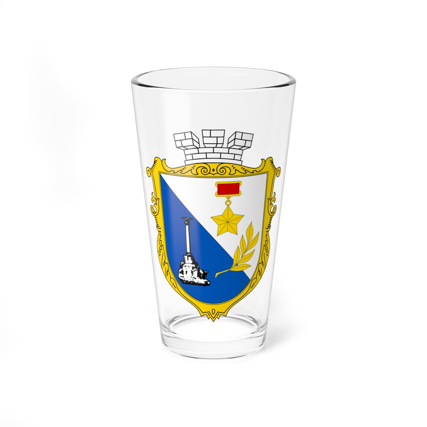 UHT Sevastopol (Ukraine) (Coat of Arms) Pint Glass 16oz