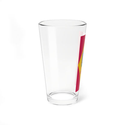Flag of Fokto (Hungary) Pint Glass 16oz