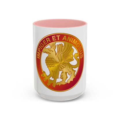 12 Coast Artillery Regiment (U.S. Army) Accent Coffee Mug