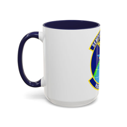 PACAF Air Mobility Operations Control Center (U.S. Air Force) Accent Coffee Mug