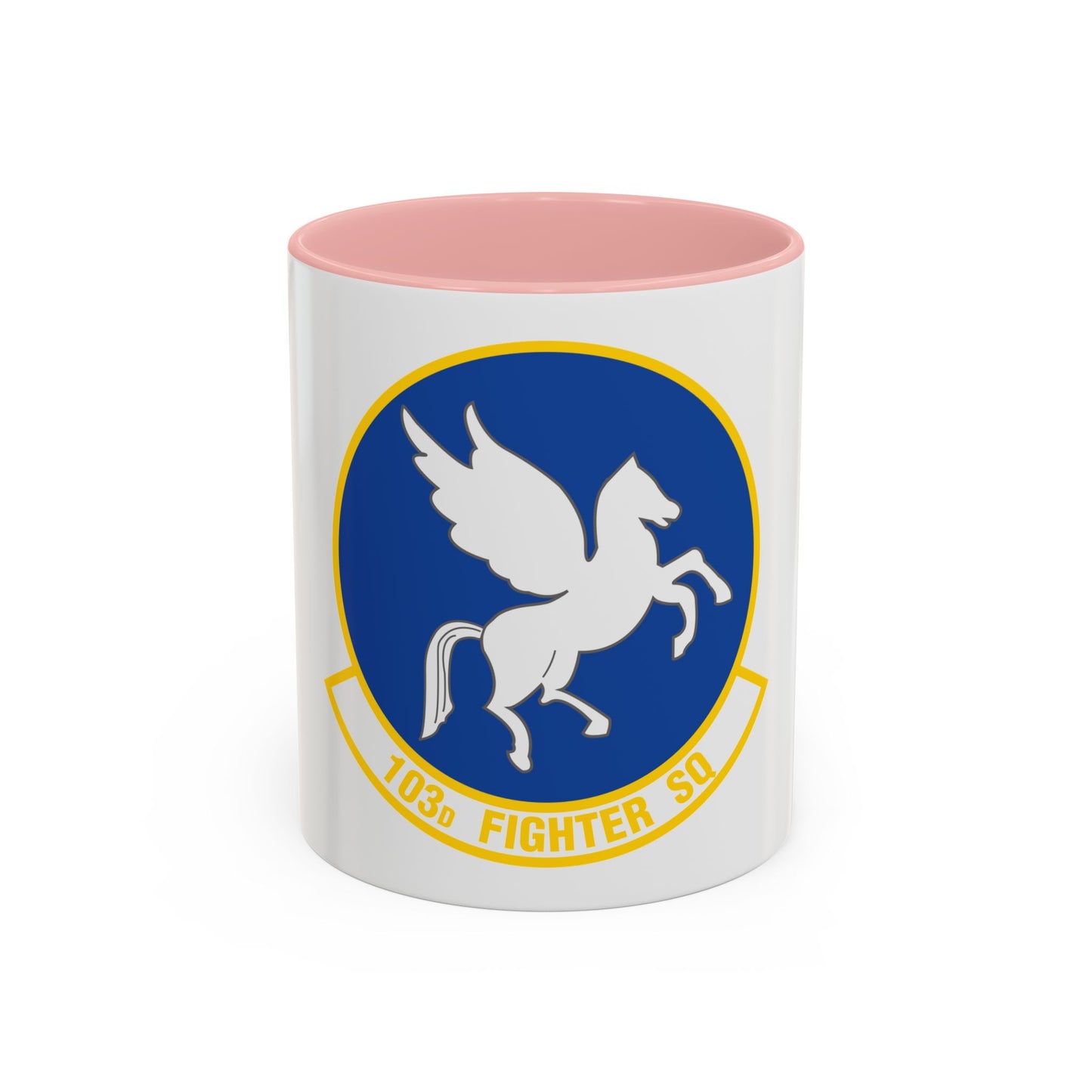 103d Fighter Squadron (U.S. Air Force) Accent Coffee Mug