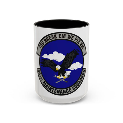 461st Maintenance Squadron (U.S. Air Force) Accent Coffee Mug