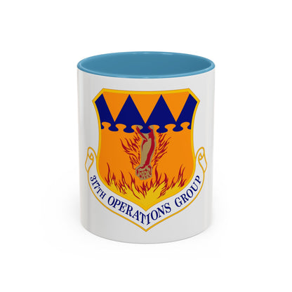 317 Operations Group AMC (U.S. Air Force) Accent Coffee Mug