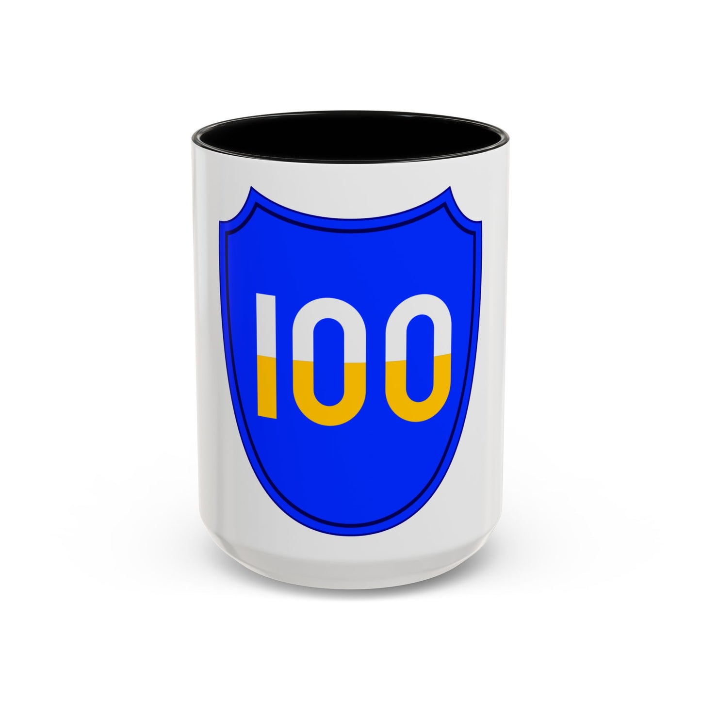 100th Infantry Division SSI (U.S. Army) Accent Coffee Mug