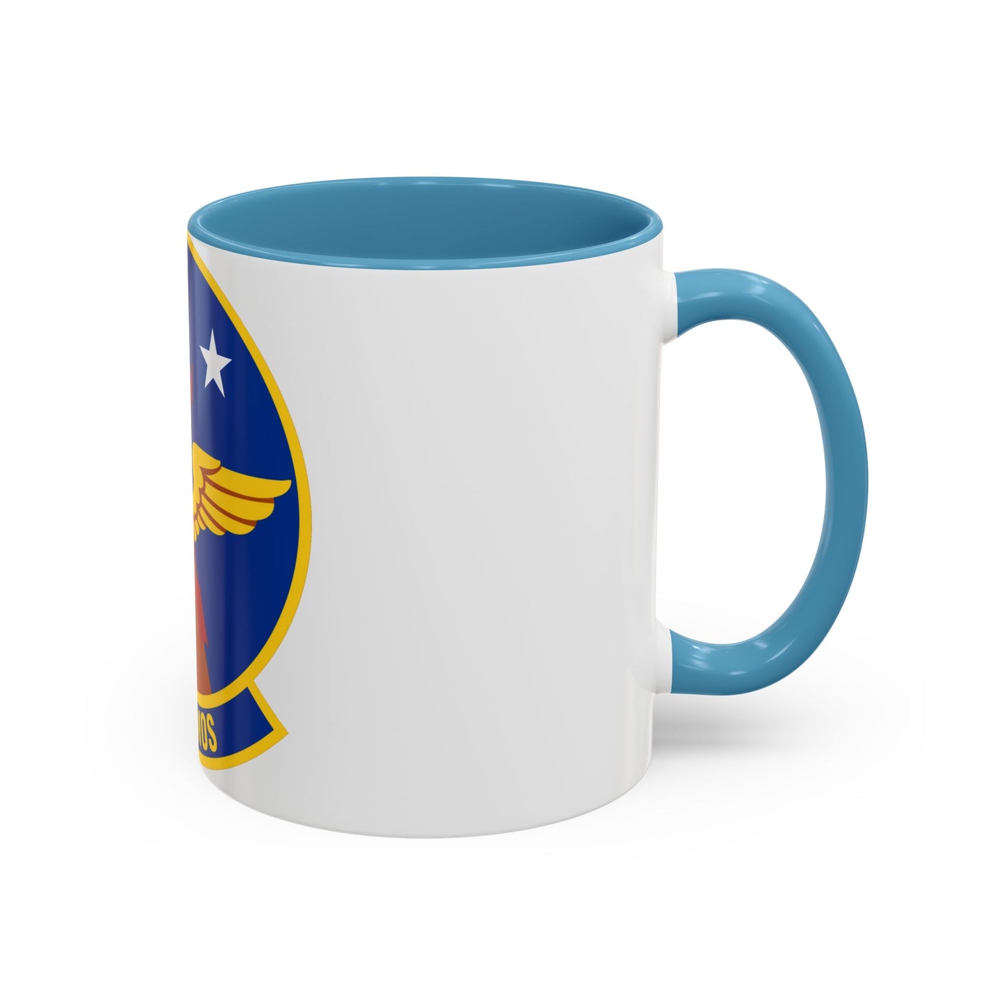 621 Air Mobility Operations Squadron AMC (U.S. Air Force) Accent Coffee Mug