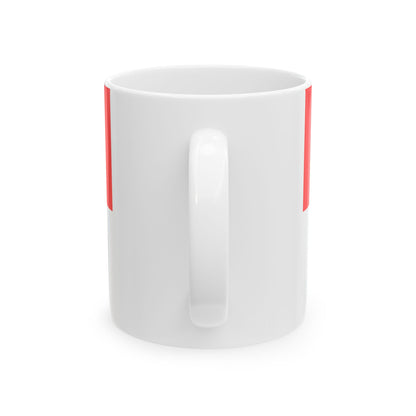 Hissflagge Aalen (Germany) White Coffee Mug