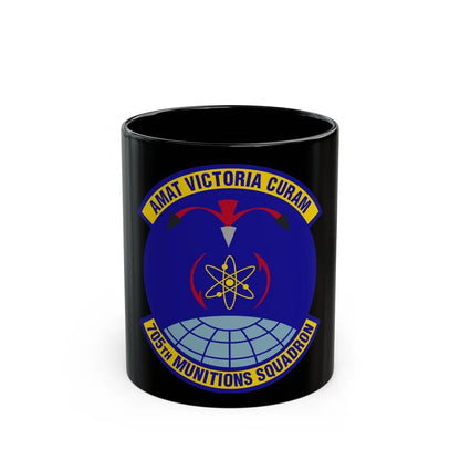 705th Munitions Squadron (U.S. Air Force) Black Coffee Mug-11oz-Go Mug Yourself