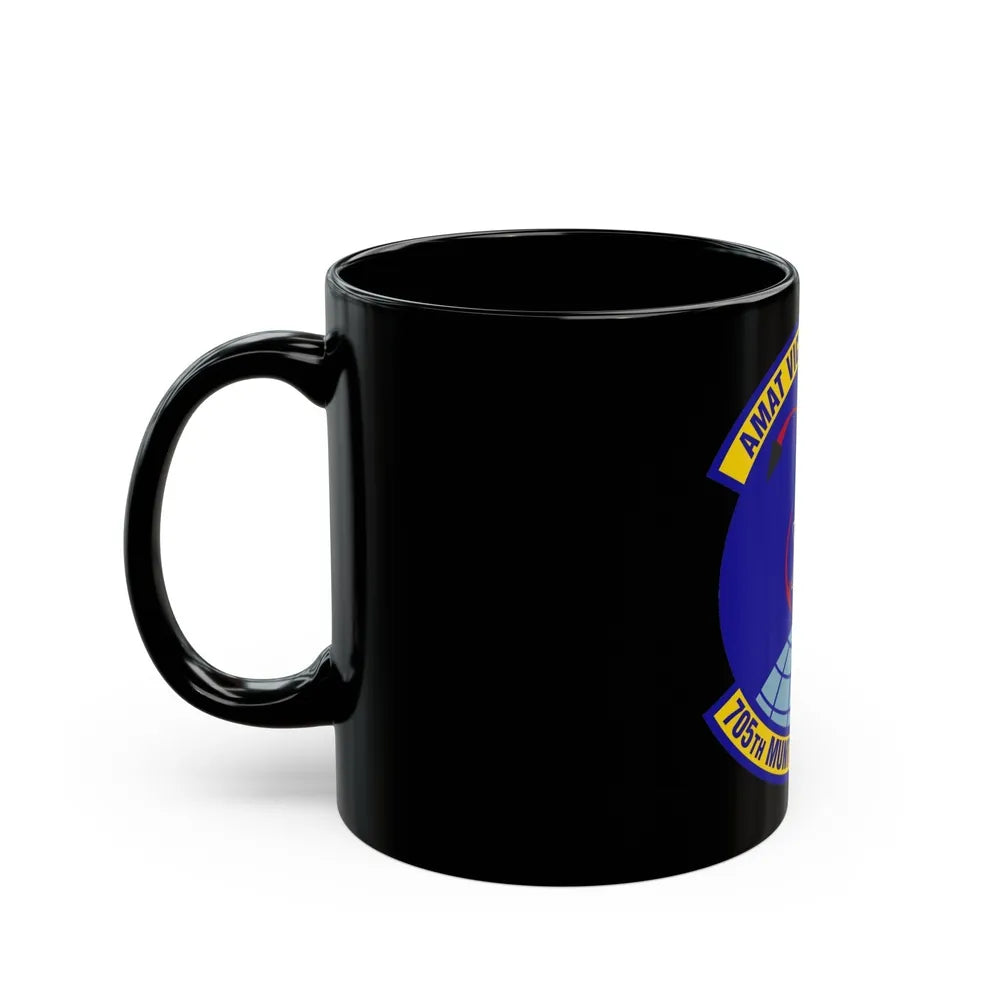 705th Munitions Squadron (U.S. Air Force) Black Coffee Mug-Go Mug Yourself