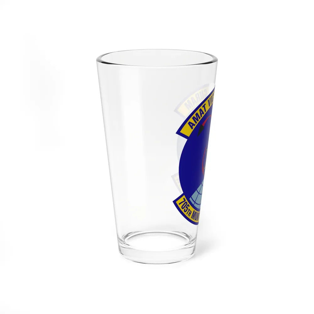 705th Munitions Squadron (U.S. Air Force) Pint Glass 16oz-Go Mug Yourself