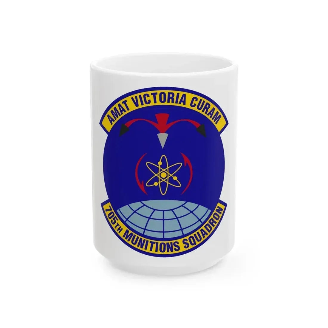 705th Munitions Squadron (U.S. Air Force) White Coffee Mug 15oz - Go Mug Yourself