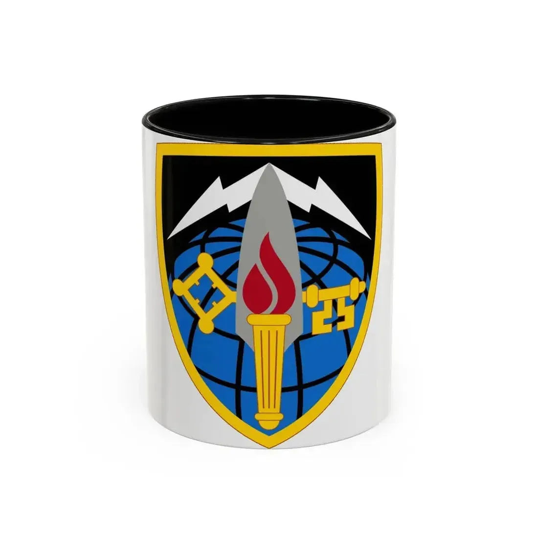 706 Military Intelligence Group (U.S. Army) Accent Coffee Mug 11oz Black - Go Mug Yourself