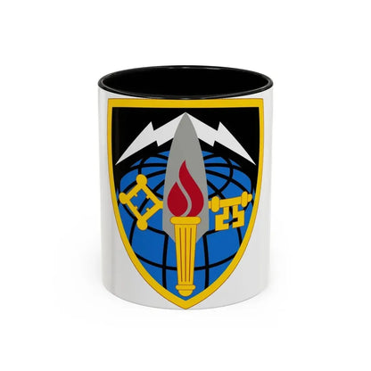 706 Military Intelligence Group (U.S. Army) Accent Coffee Mug 11oz Black - Go Mug Yourself