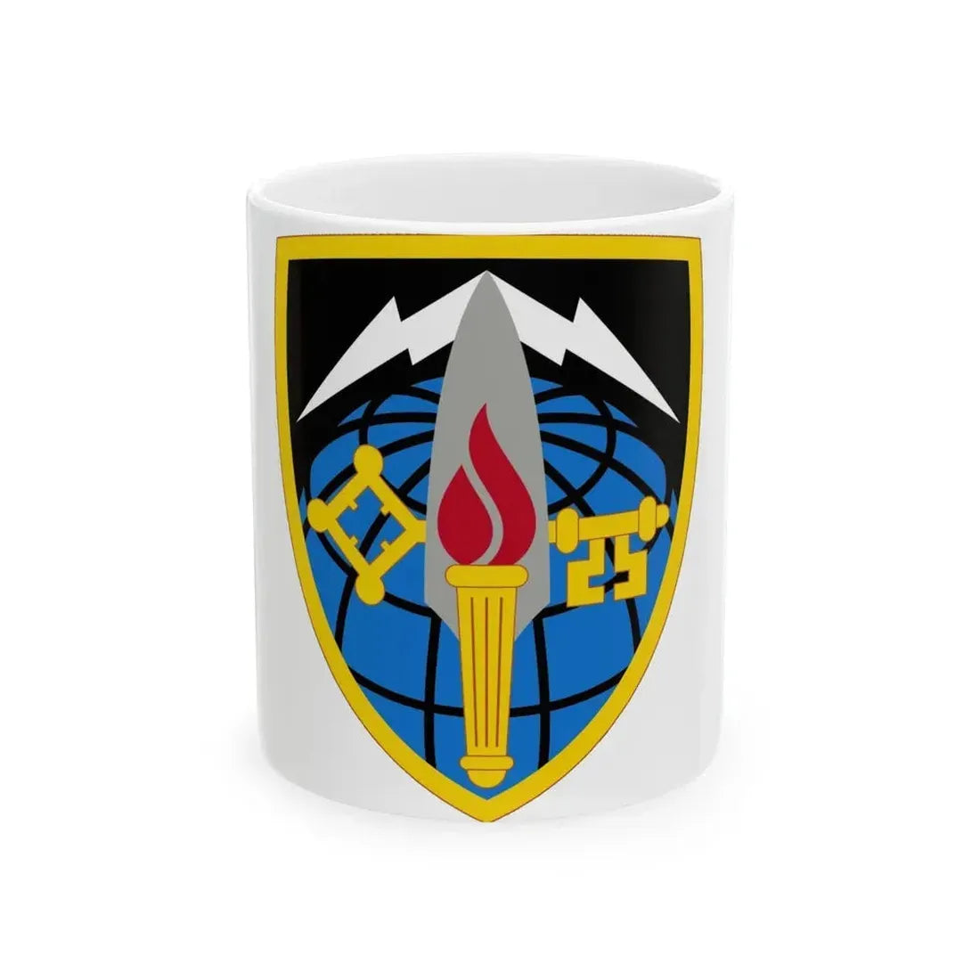706 Military Intelligence Group (U.S. Army) White Coffee Mug - Go Mug Yourself