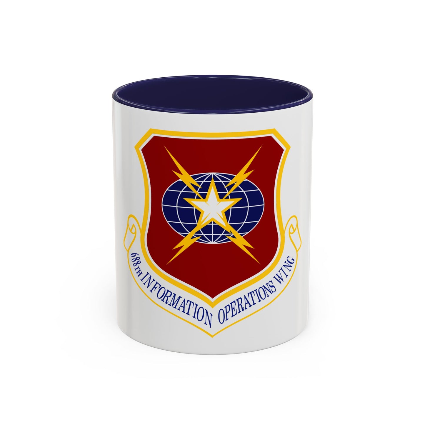 USAF 688th Information Operations Wing (U.S. Air Force) Accent Coffee Mug