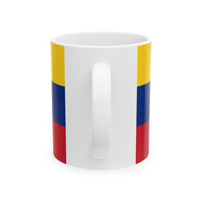 Flag of Federal Territories of Malaysia - White Coffee Mug