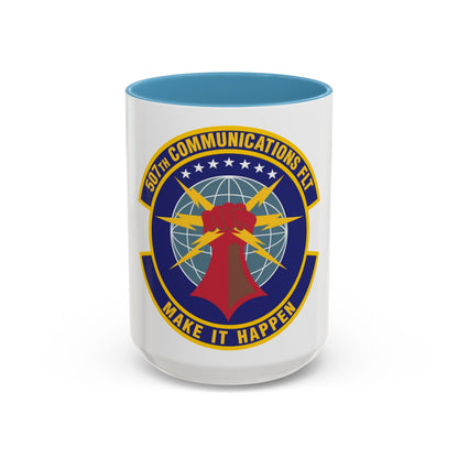 507th Communications Flight (U.S. Air Force) Accent Coffee Mug