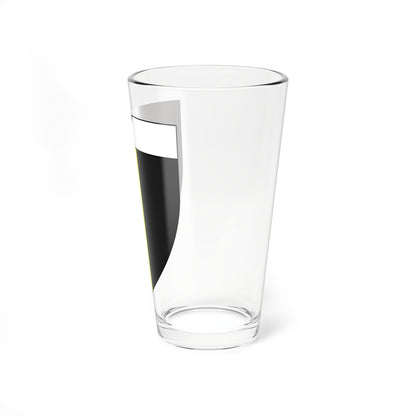 Emblem for the Staff-II-KJFR (Denmark) (Coat of Arms) Pint Glass 16oz