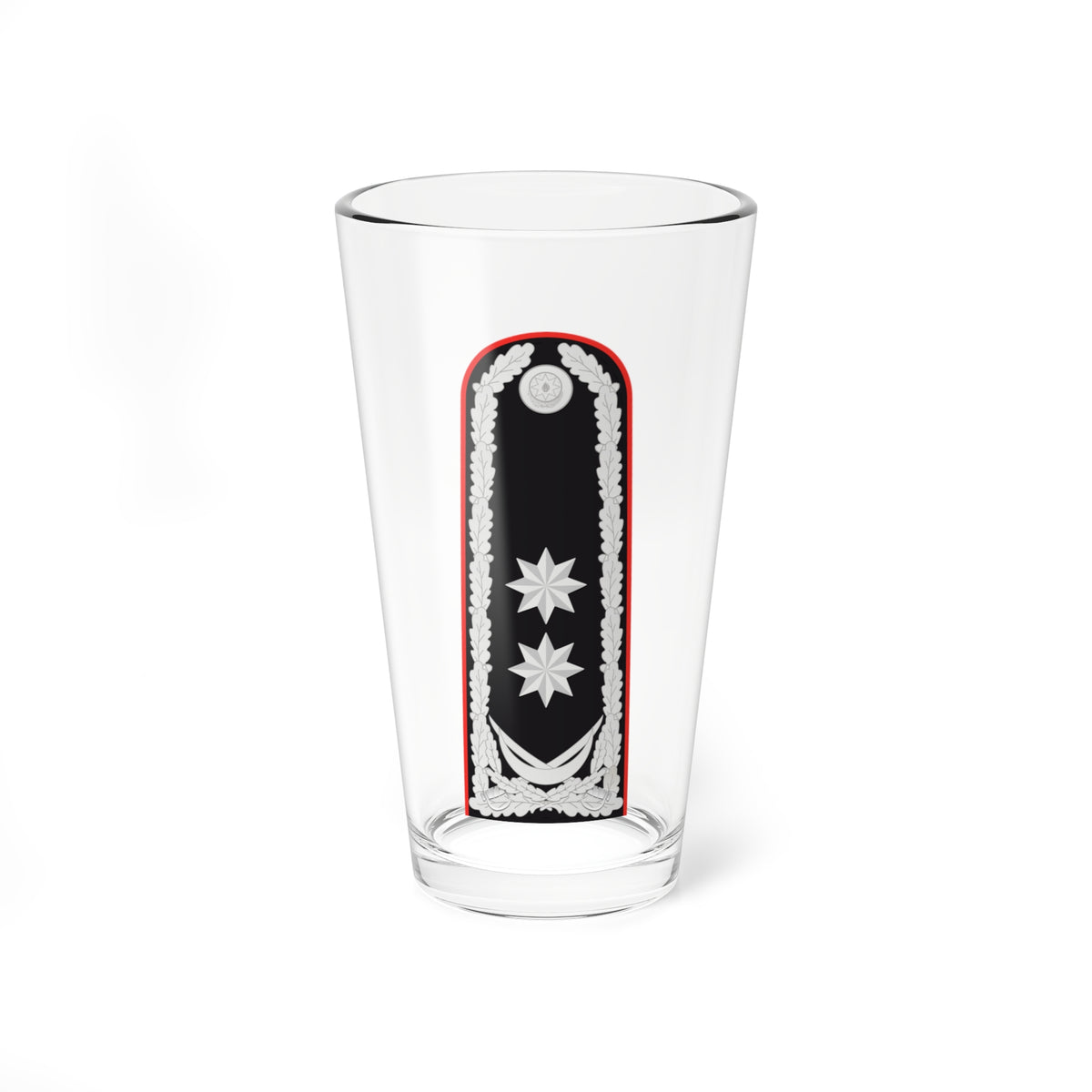 General leytenant AzDTX rəisi (Azerbaijan) (Military Rank) Pint Glass 16oz