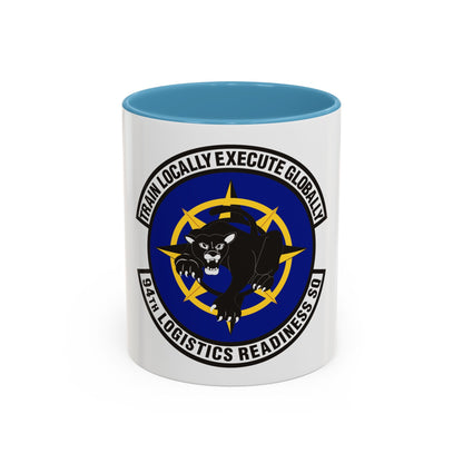 94th Logistics Readiness Squadron (U.S. Air Force) Accent Coffee Mug