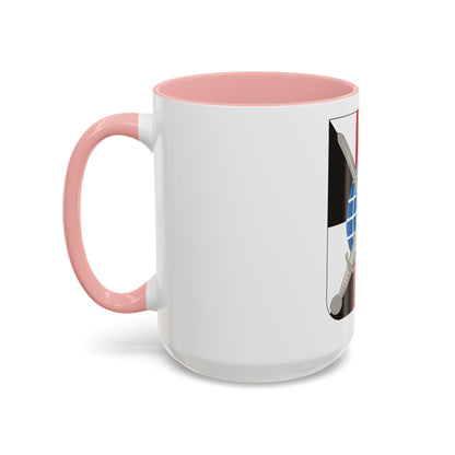 527 Military Intelligence Battalion 2 (U.S. Army) Accent Coffee Mug