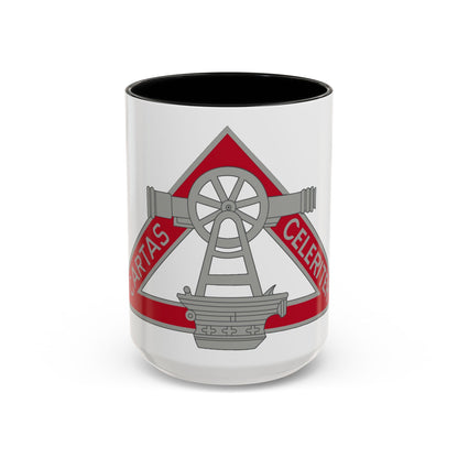69 Engineer Company (U.S. Army) Accent Coffee Mug