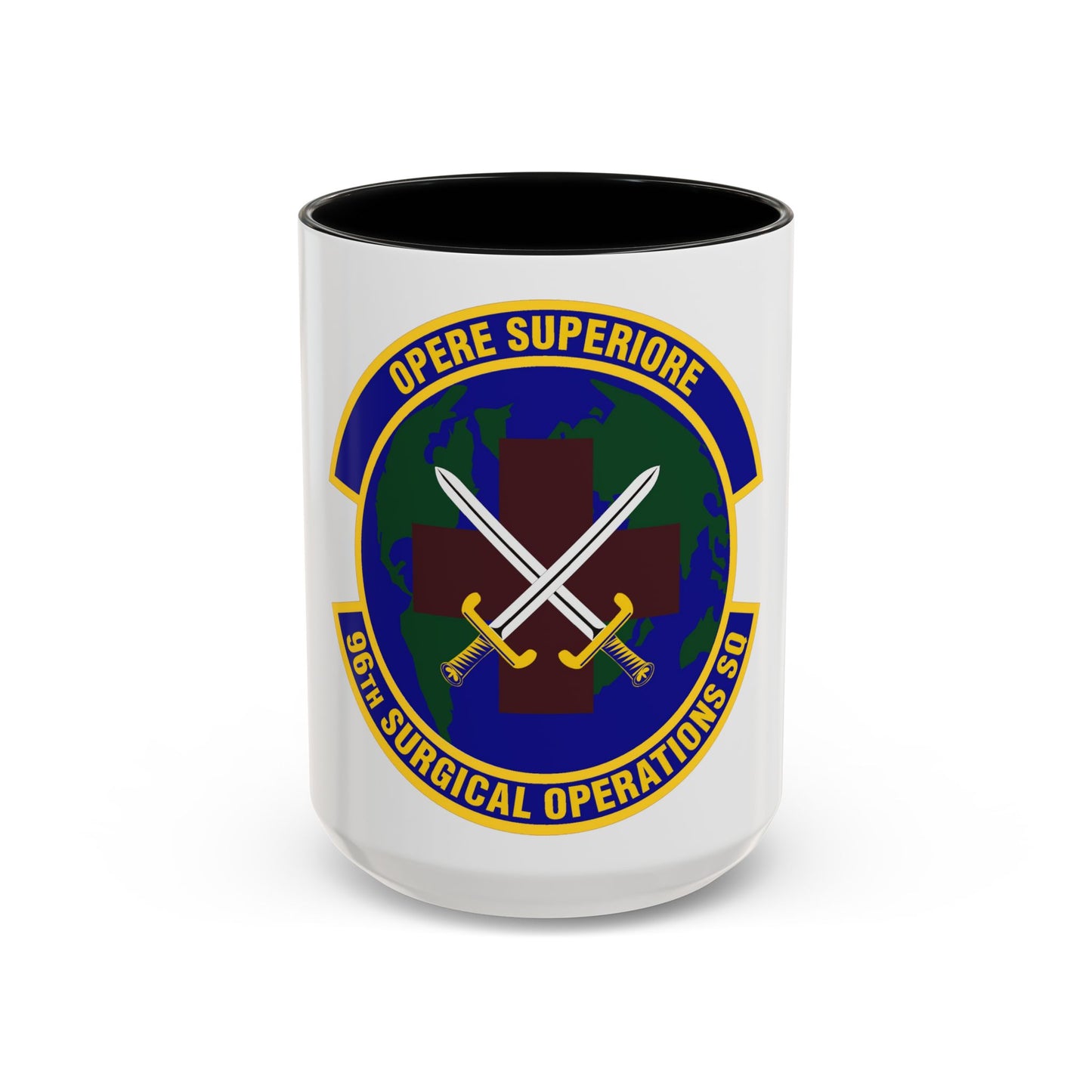 96th Surgical Operations Squadron (U.S. Air Force) Accent Coffee Mug