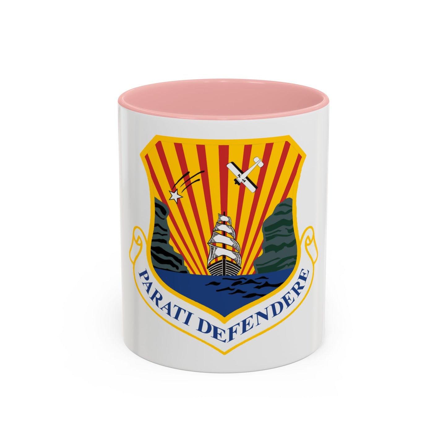 6th Air Mobility Wing (U.S. Air Force) Accent Coffee Mug