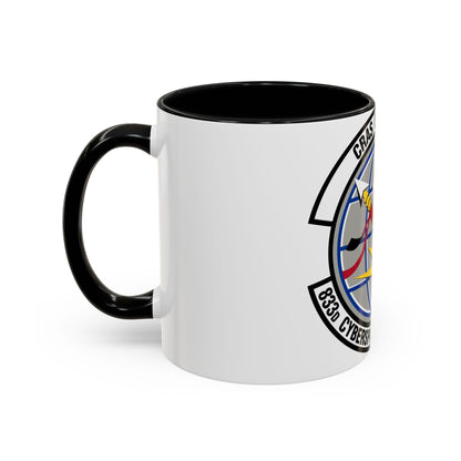 833 Cyberspace Operations Squadron ACC (U.S. Air Force) Accent Coffee Mug