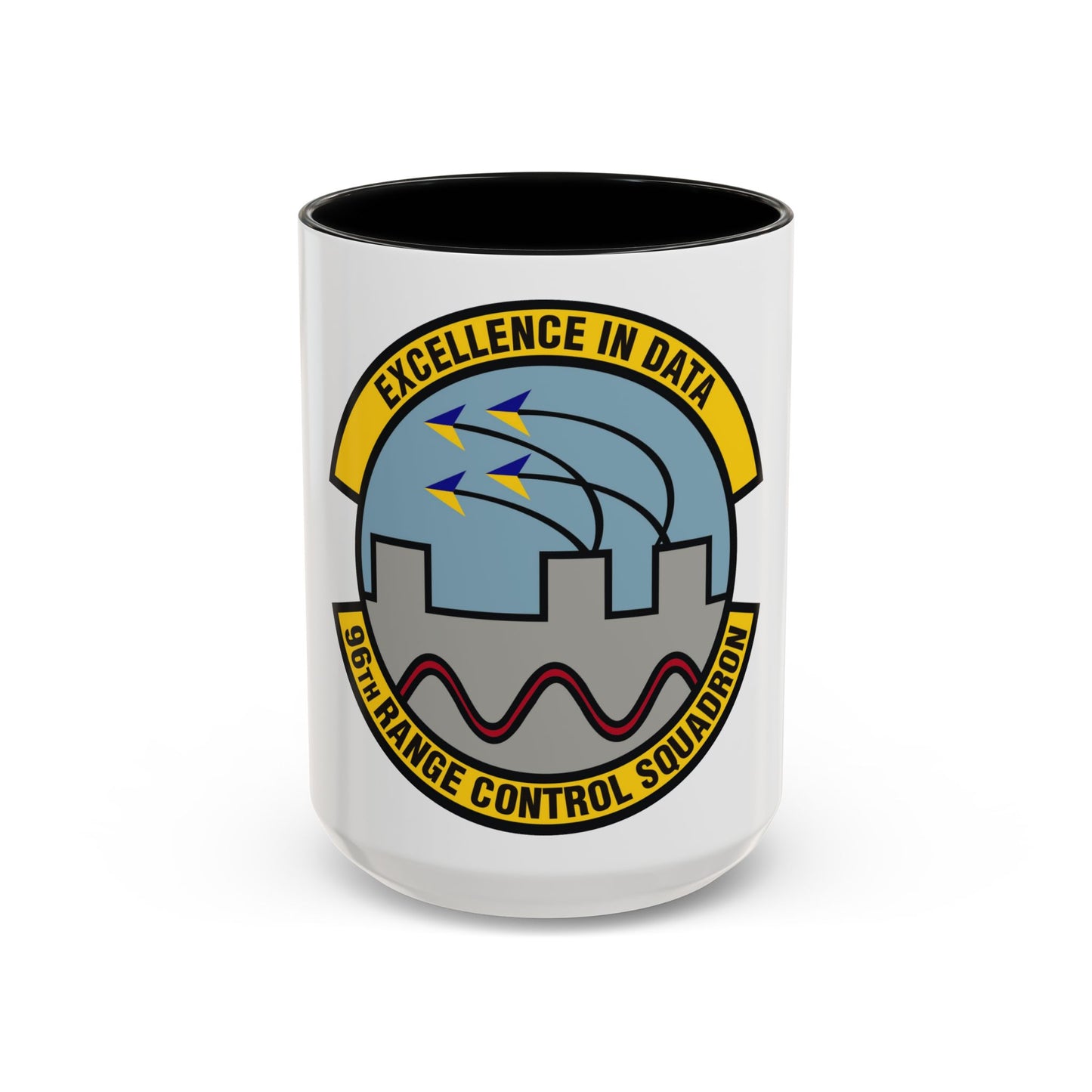 96th Range Control Squadron (U.S. Air Force) Accent Coffee Mug