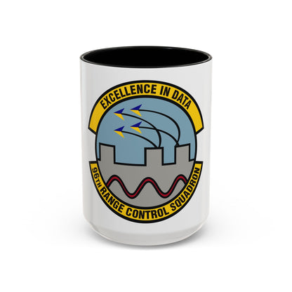 96th Range Control Squadron (U.S. Air Force) Accent Coffee Mug