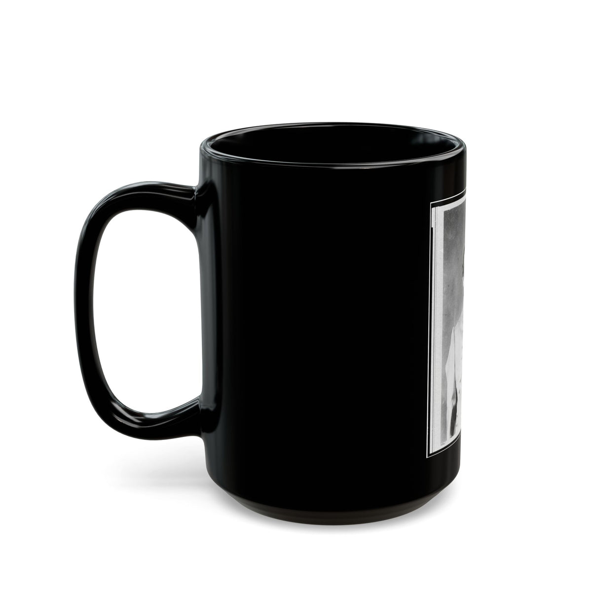Brig. General Lawrence S. Baker (U.S. Civil War) Black Coffee Mug