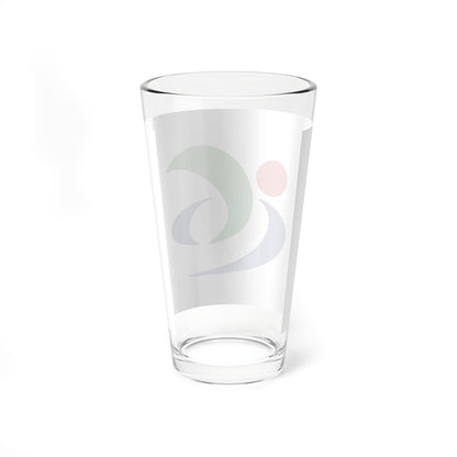 Flag of Higashiomi Shiga (Japan) Pint Glass 16oz