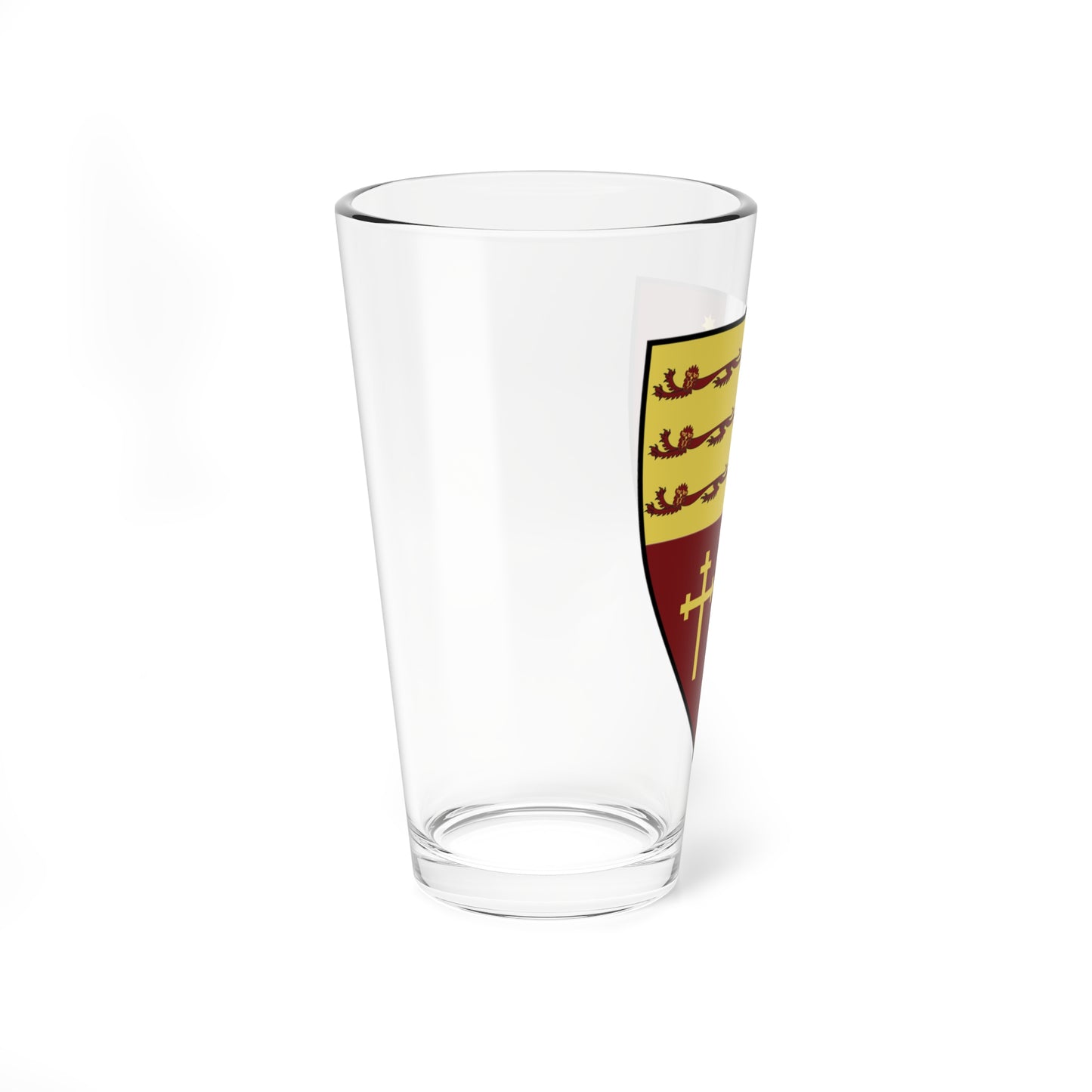 St Johns College University of Queensland Shield (Australia) (Coat of Arms) Pint Glass 16oz