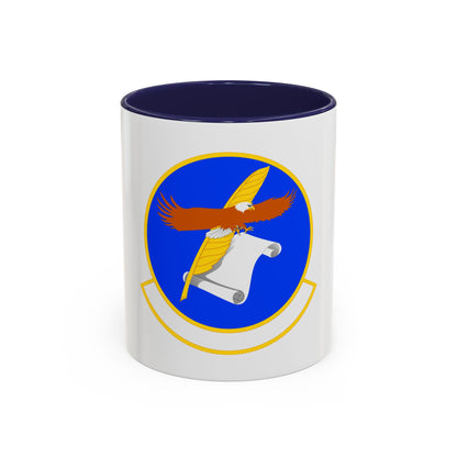 18 Contracting Squadron PACAF (U.S. Air Force) Accent Coffee Mug