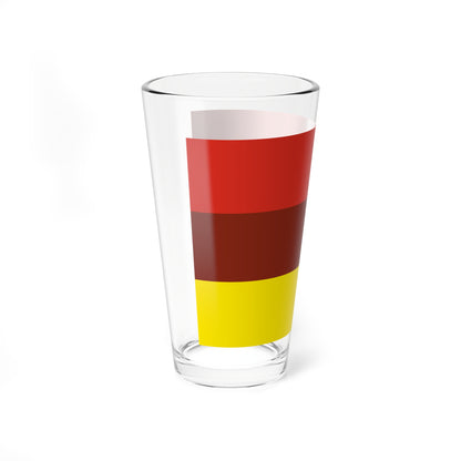 Flag of Puerto Pailas Bolivia (Bolivia) Pint Glass 16oz