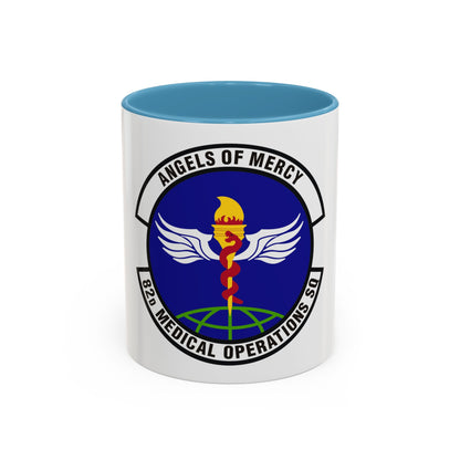 82d Medical Operations Squadron (U.S. Air Force) Accent Coffee Mug