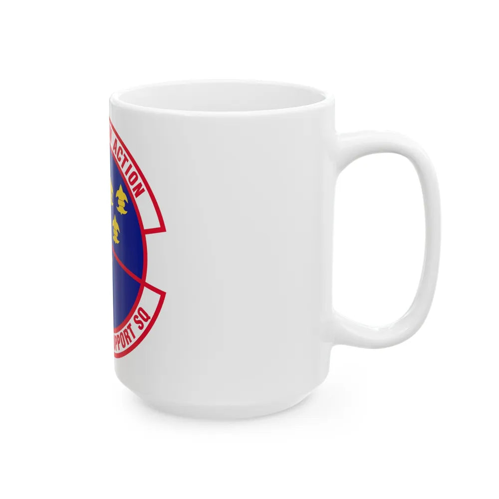 707 Force Support Squadron AFISRA (U.S. Air Force) White Coffee Mug-Go Mug Yourself