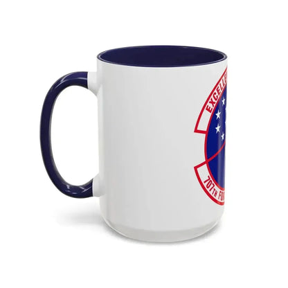 707 Force Support Squadron AFISRA (U.S. Air Force) Accent Coffee Mug - Go Mug Yourself