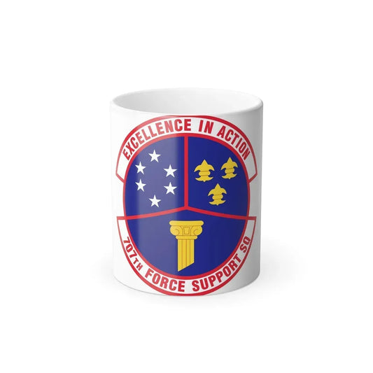 707 Force Support Squadron AFISRA (U.S. Air Force) Color Changing Coffee Mug 11oz - Go Mug Yourself