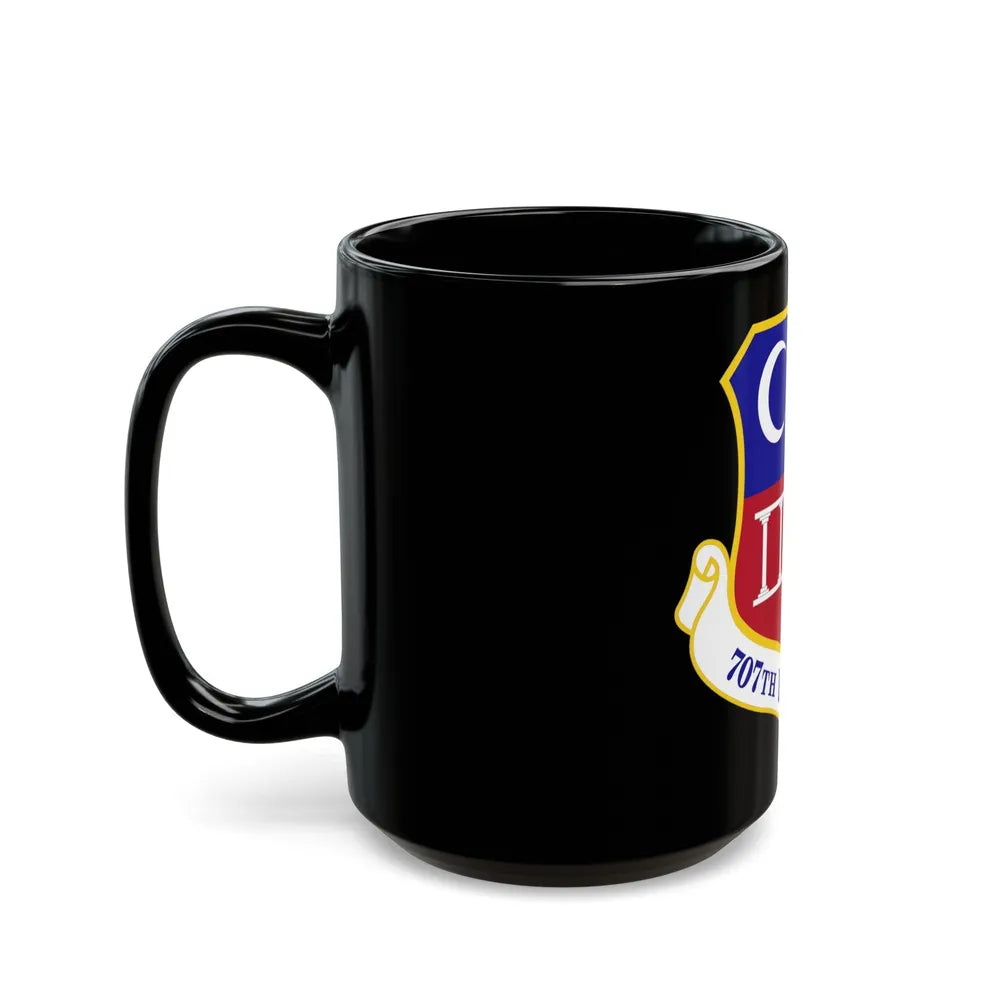 707 Intelligence Surveillance and Reconnaissance Group AFISRA (U.S. Air Force) Black Coffee Mug-Go Mug Yourself