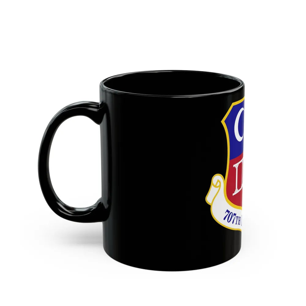 707 Intelligence Surveillance and Reconnaissance Group AFISRA (U.S. Air Force) Black Coffee Mug-Go Mug Yourself