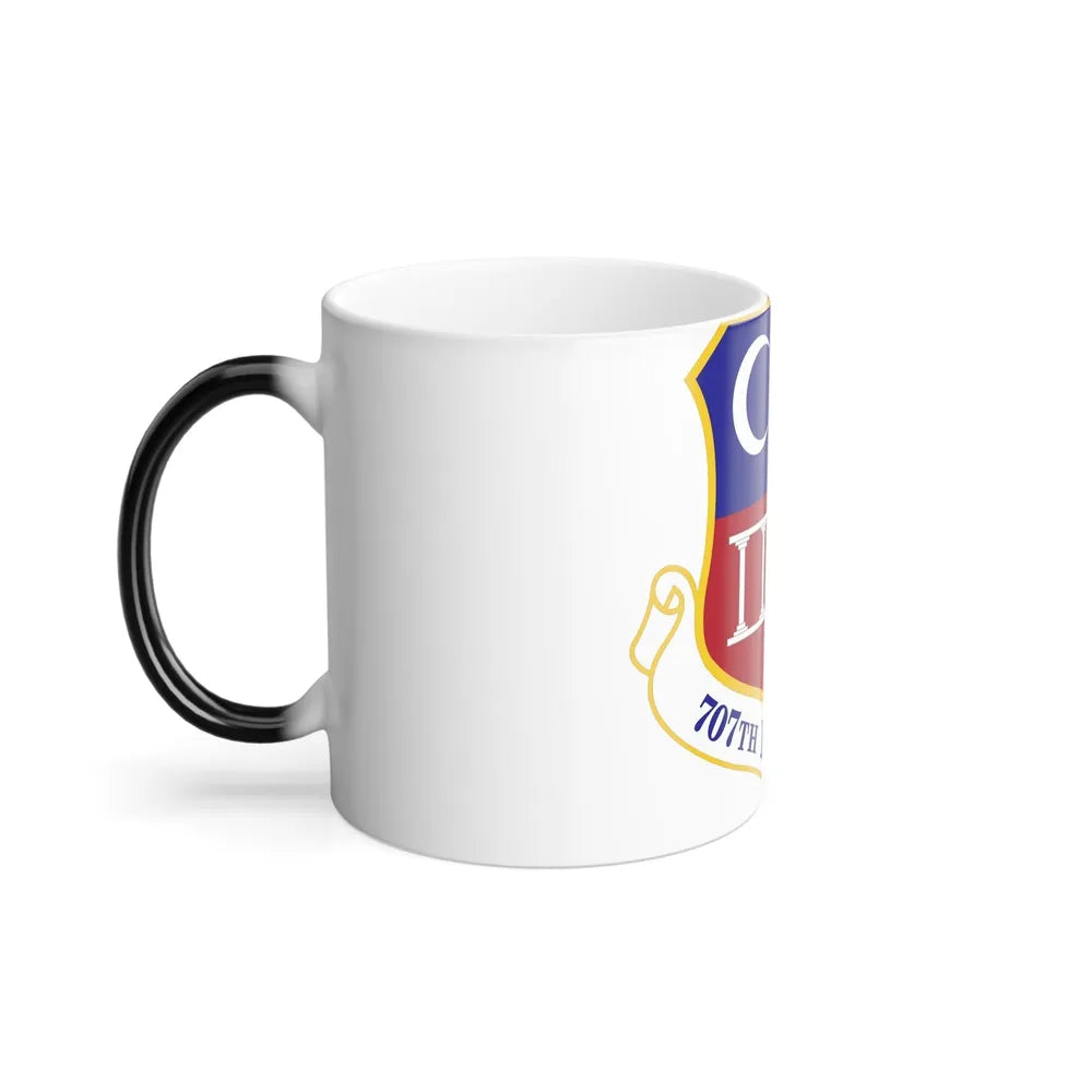 707 Intelligence Surveillance and Reconnaissance Group AFISRA (U.S. Air Force) Color Changing Coffee Mug-Go Mug Yourself