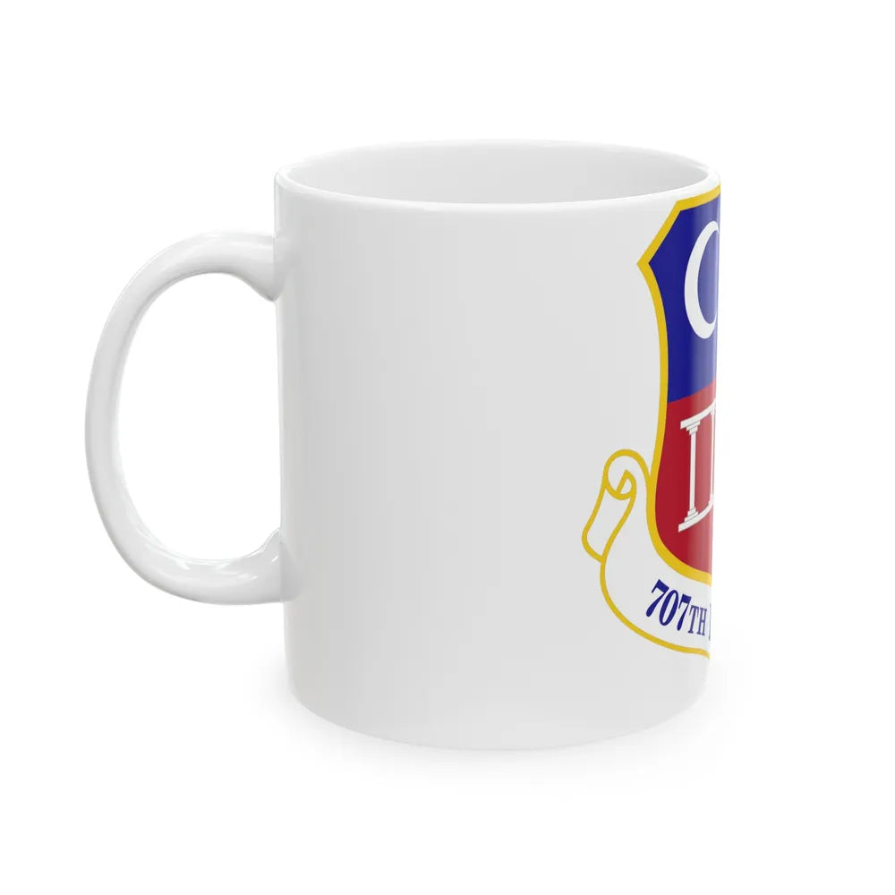 707 Intelligence Surveillance and Reconnaissance Group AFISRA (U.S. Air Force) White Coffee Mug-Go Mug Yourself