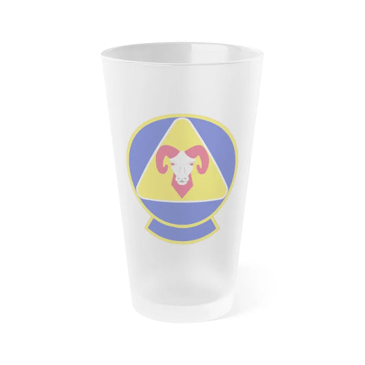 707 Maintenance Squadron AFRC (U.S. Air Force) Frosted Pint Glass 16oz-16oz-Frosted-Go Mug Yourself