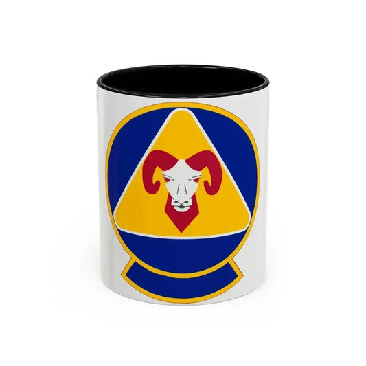 707 Maintenance Squadron AFRC (U.S. Air Force) Accent Coffee Mug 11oz Black - Go Mug Yourself