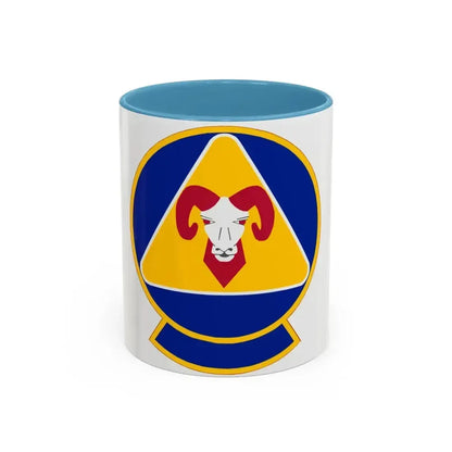 707 Maintenance Squadron AFRC (U.S. Air Force) Accent Coffee Mug 11oz Light Blue - Go Mug Yourself