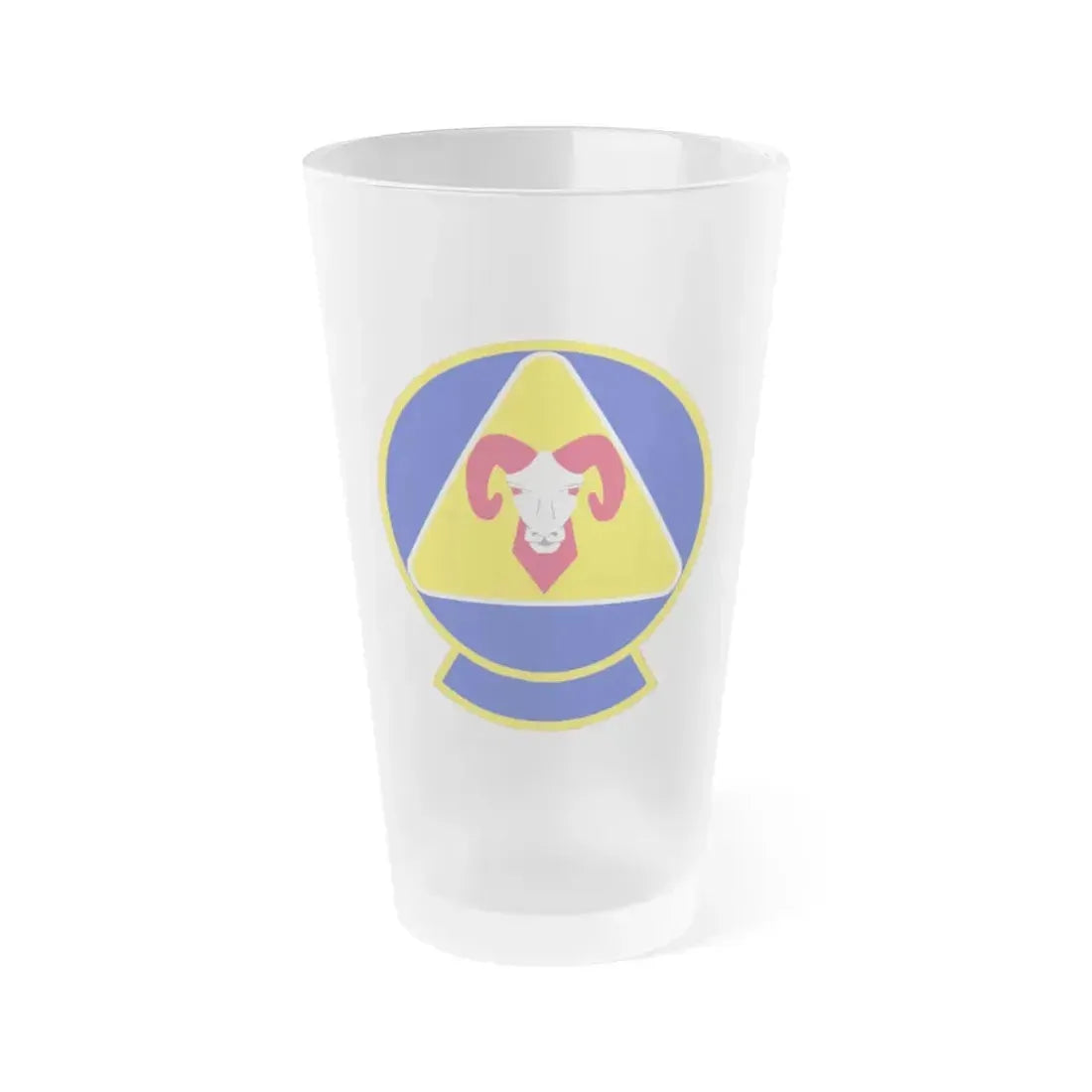 707 Maintenance Squadron AFRC (U.S. Air Force) Frosted Pint Glass 16oz 16oz Frosted - Go Mug Yourself